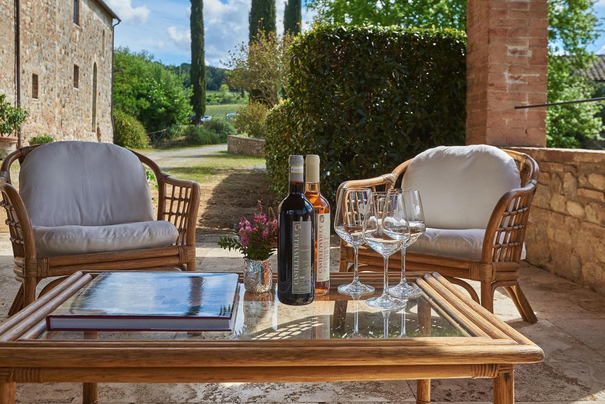La Gazzara Castell'In Villa Castelnuovo Berardenga Exteriér fotografie