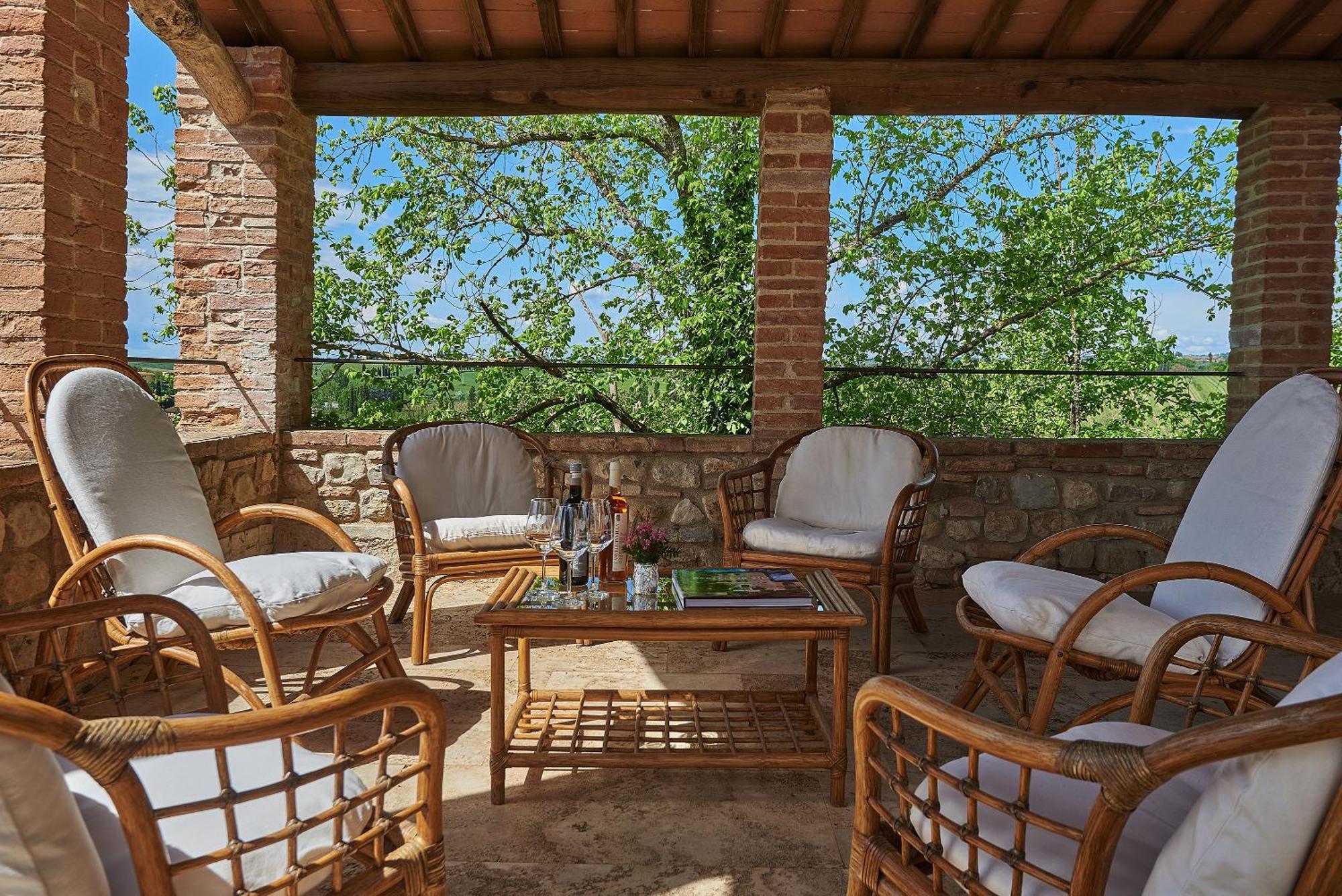 La Gazzara Castell'In Villa Castelnuovo Berardenga Exteriér fotografie