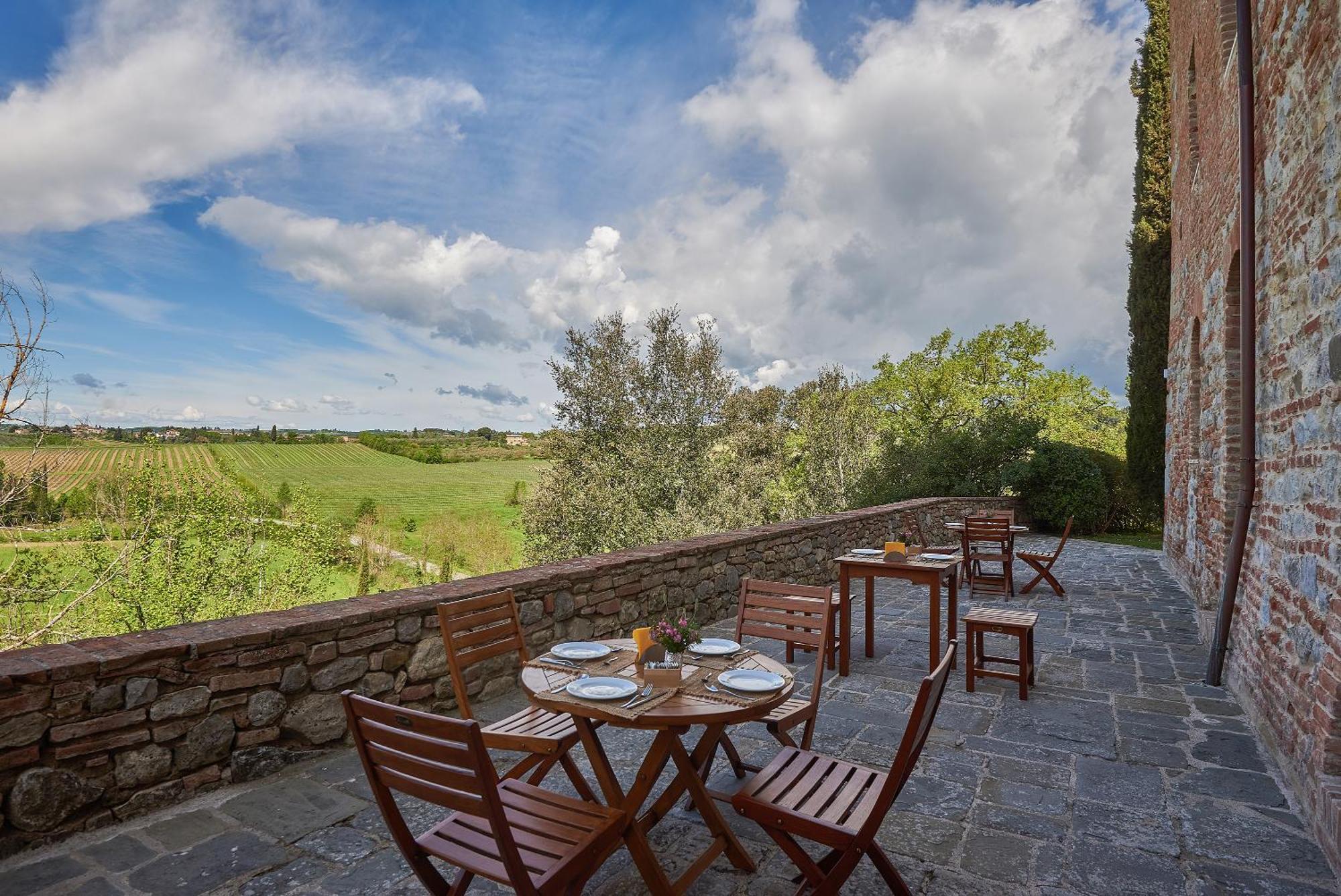 La Gazzara Castell'In Villa Castelnuovo Berardenga Exteriér fotografie
